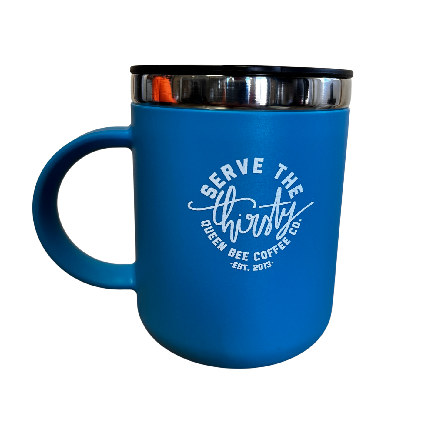 Hydro Flask Blue Travel Mugs