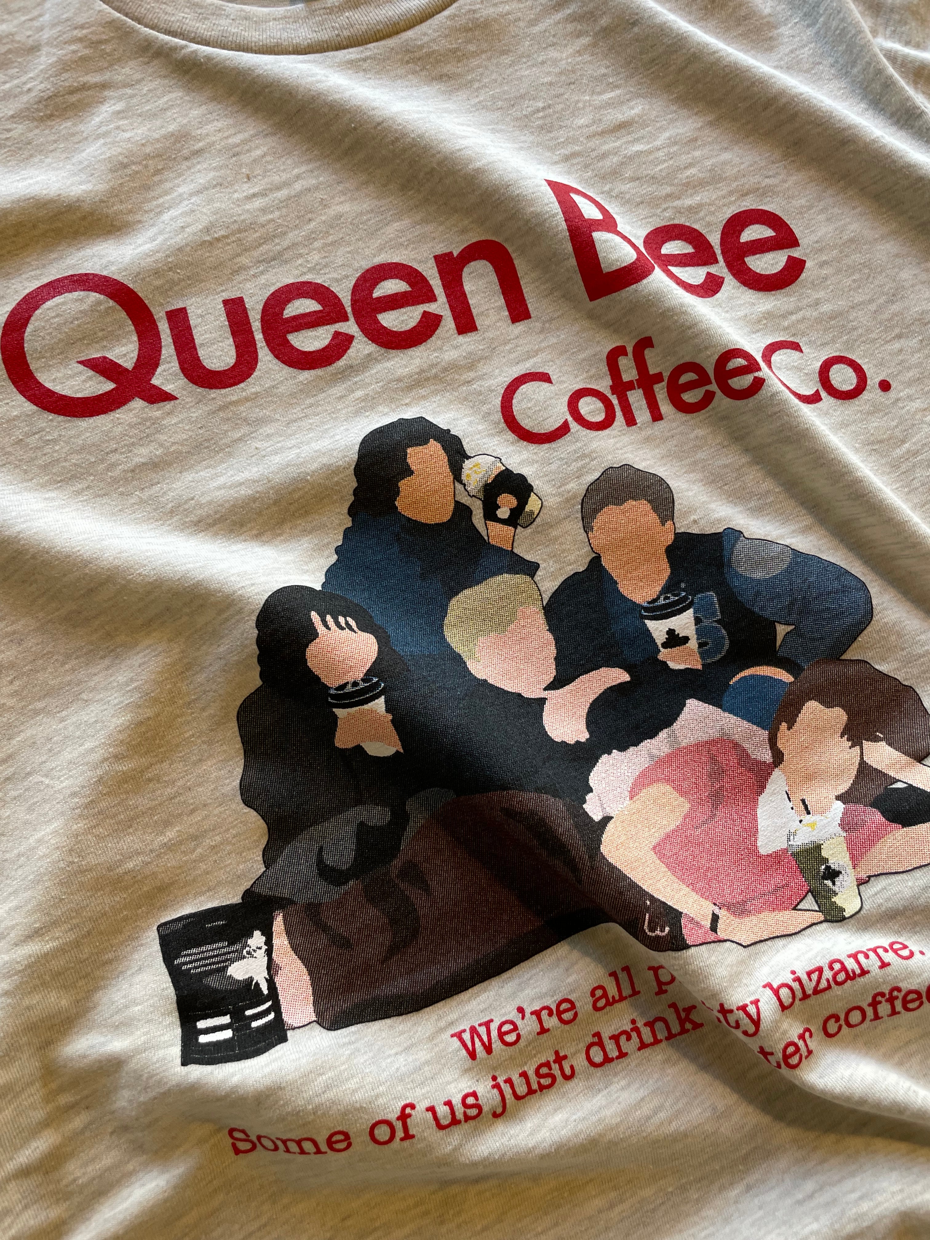 Breakfast Club T Shirt Queen Bee Coffee Company